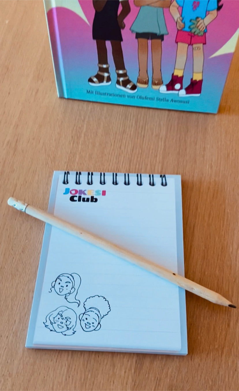 JOKESI Club Notizblock und Stift