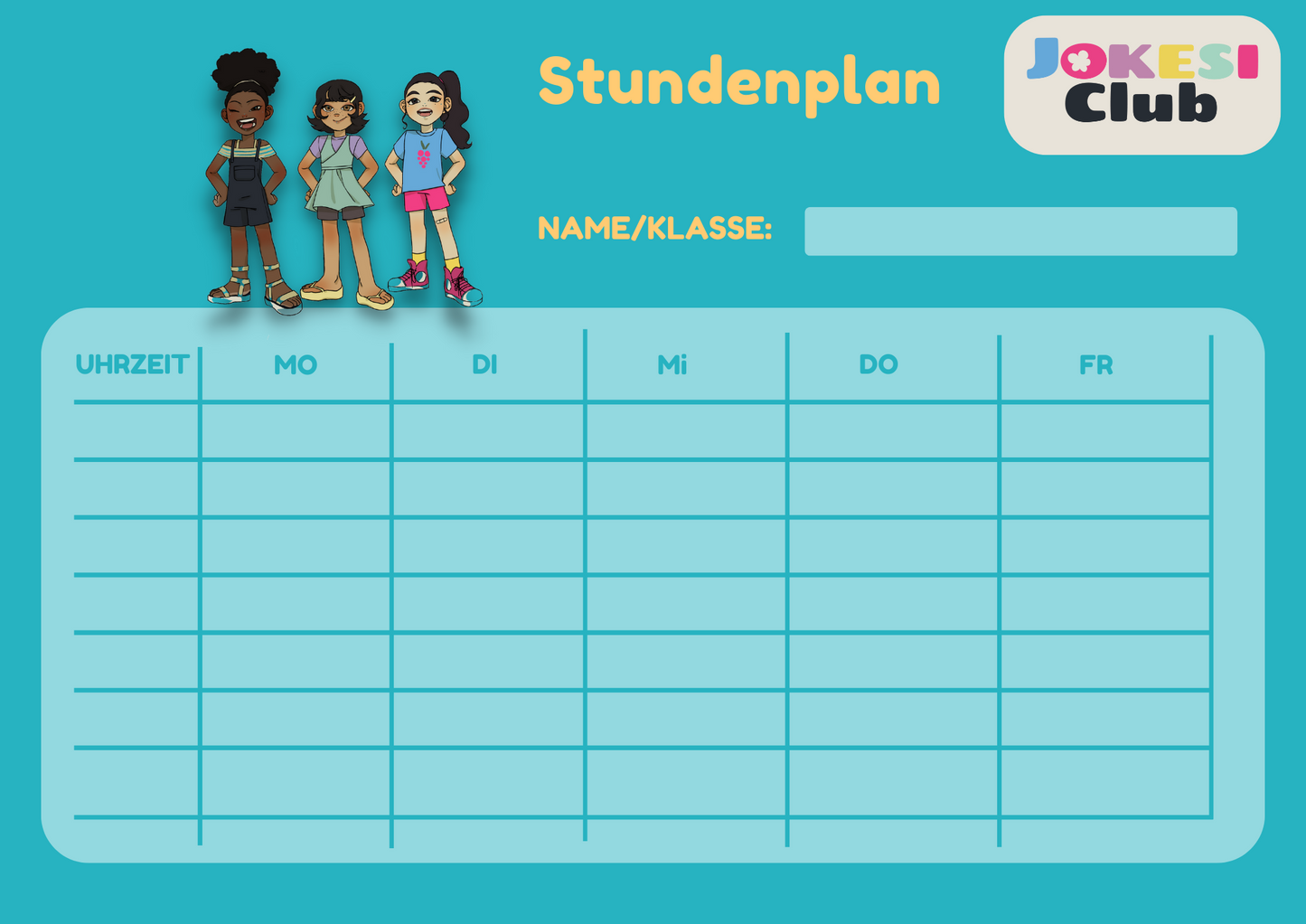 JOKESI Club Stundenplan